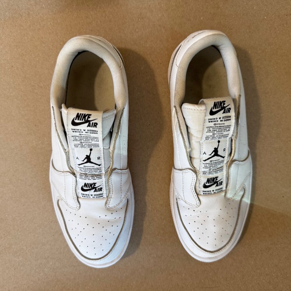 Air Jordan 1 Slip Low White Women's Size 8.5 - Picture 2 of 6